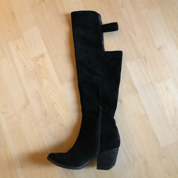 Jeffrey Campbell suede knee high boots - Picture 6 of 6
